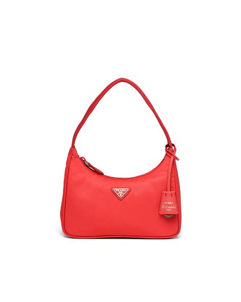 prada nylon mini backpack red|Prada nylon mini bag price.